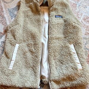 Patagonia Kids Fleece Vest - Light Brown